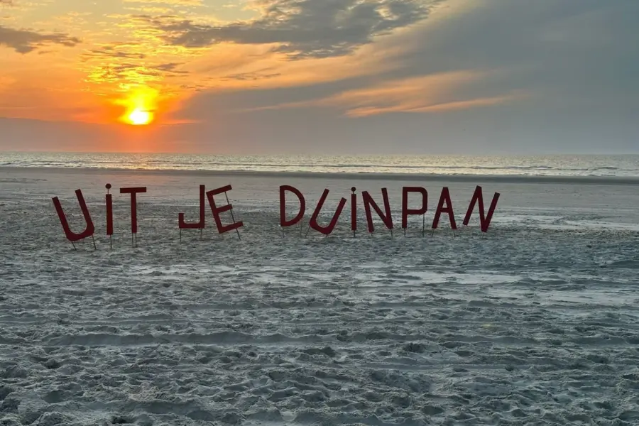 Strandfeest uit je duinpan